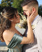 Elegant Sweetheart Off soulder Side slit Sheath Long Prom Dress,SW2008