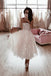 Elegant Halter Sleeveless A-line Long Homecoming Dress, BTW385