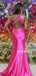 Mismatched Simple Soft Satin Mermaid Long Bridesmaid Dresses,SWE258
