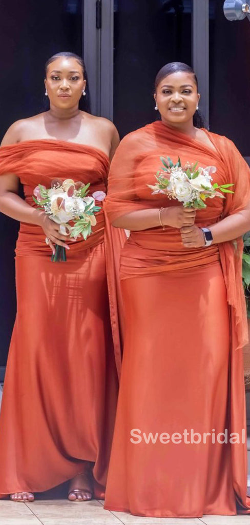 Mismatched Mermaid Floor-length Long Bridesmaid Dresses Online, SW1220