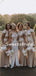 Simple Sexy Round Neck Mermaid Sequin Party Dresses Bridesmaid Dresses, SW1102