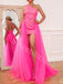 Sexy One shoulder Strapless Short Prom Dresses,SW1721
