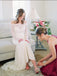 Off Shoulder Long Sleeve Lace Charming Wedding Dresses,DB0168