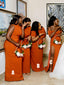 Mismatched Mermaid Simple Long Bridesmaid Dresses Online ,SWE1236