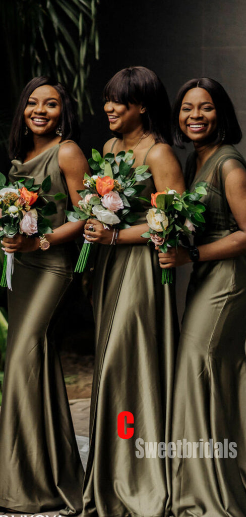 Sexy Mismatched Mermaid Long Bridesmaid Dresses Online ,SWE1237