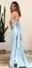 Mermaid V-neck Halter Long Prom Dresses.SW1193