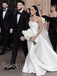 Simple Sweetheart Mermaid Open back Wedding Dresses,DB0213