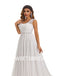 Simple Ivory A-Line Open Back Handmade Lace Wedding Dresses,DB0182