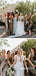 Mismatched Mermaid Soft Satin Short Bridesmaid Dresses Online ,SWE1239