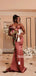 Mismatched Mermaid Soft Satin Simple Long Bridesmaid Dresses,SW1262