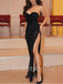 Sexy Sweetheart Side slit Mermaid Prom Dresses, SW1453