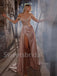 Sexy Off-shoulder Sweetheart Side slit A-line Prom Dresses, SW1332