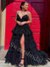Elegant V-neck Sleeveless Side slit A-line Long Prom Dress,SW1971