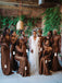 Vintage Mismatched Mermaid Sexy Long Bridesmaid Dresses, SW1215