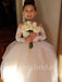 BeautifuI Off shoulder Long sleeve A Line Flower Girl Dresses, FGS0041