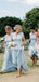 Simple Charming Floor-length Party Dresses Bridesmaid Dresses, SW1105