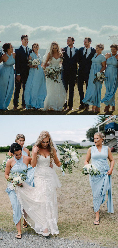 Simple Charming Floor-length Party Dresses Bridesmaid Dresses, SW1105