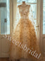 Elegant Sweetheart Sleeveless A-line Long Prom Dress,SW1965