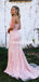 Simple Straight Side Slit Tulle Lace Evening Party Prom Dresses,SW1138