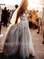 Elegant Sweetheart Sleeveless A-line lace applique Wedding Dresses,DB0282