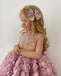 Beautiful A-line Tulle Lace Sequin Flower Girl Dresses, FGS0033