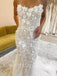 Sexy Sweetheart Mermaid Lace appique Wedding Dresses,DB0231