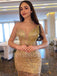 Sexy Sweetheart Sleeveless Side slit Mermaid Prom Dresses ,SW1325