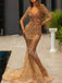Sexy Sweetheart Long sleeves Mermaid Prom Dresses,SWW1776