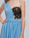 Sexy One shoulder Side slit A-line Prom Dresses, SW1492