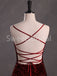Sexy Square Spaghetti straps Mermaid Prom Dresses, SW1487