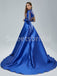 Elegant Long sleeves Strapless Prom Dresses, SW1486