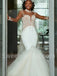 Elegant Long sleeves Mermaid Lace applique Wedding Dresses,DB0271