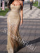 Sexy Sweetheart Sleeveless Mermaid Long Prom Dress,SW1956