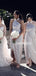 Elegant Halter Side Slit Mermaid Long Bridesmaid Dresses Online, SW1226
