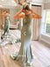 Mismatched Halter Mermaid Floor-length Elegant Simple Pretty Long Bridesmaid Dresses, SWE1337