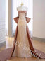 Elegant Strapless Sleeveless Mermaid Long Prom Dress,SW1941