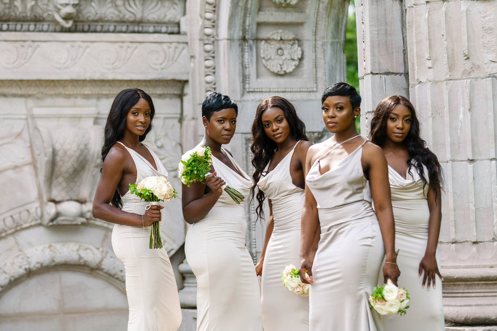 Sexy V-neck Mermaid Long Bridesmaid Dresses Online, SW1228