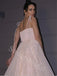 Elegant Square Sleeveless A-line Evening Gowns Prom Dresses,SW1913