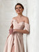Elegant Sweetheart Off-shoulder Side slit A-line Prom Dresses ,SW1329