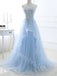 Elegant Sweetheart Sleeveless A-line Prom Dresses,SW1861
