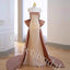 Elegant Strapless Sleeveless Mermaid Long Prom Dress,SW1941