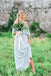 Light Pale Blue Mismatched Chiffon Simple A-line Bridesmaid Dresses,DB110