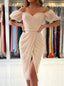 Elegant Sweetheart Off shoulder Sheath Prom Dressess,SW1583