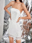 Simple Spaghetti Strap Sequin Mini Short Homecoming Dresses, BTW309