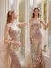 Elegant Sweetheart Sleeveless Mermaid Long Prom Dress,SW1966