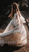Elegant Off shoulder Long sleeves A-line Wedding Dresses,DB0285