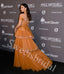 Elegant Off shoulder Sleeveless A-line Long Prom Dress,SW1955