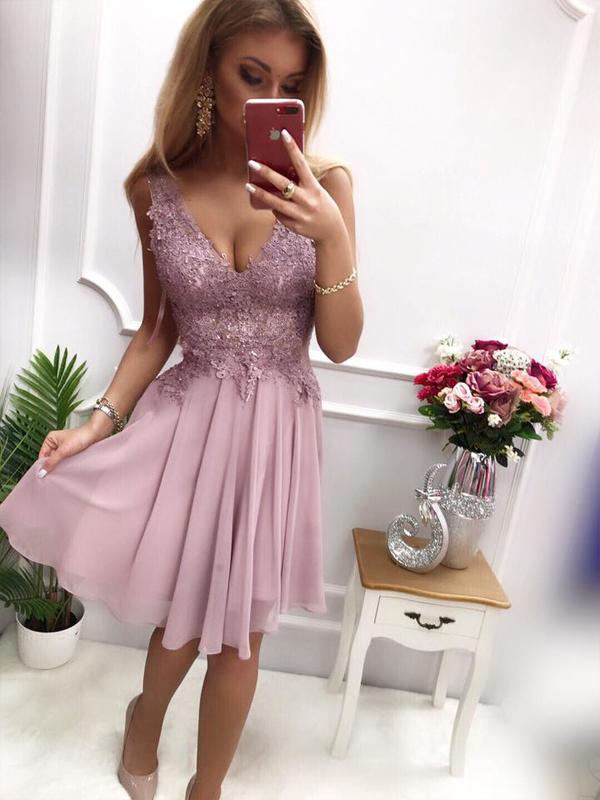 Dusty purple discount lace dress