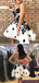 Simple Spaghetti Strap Backless A Line Short Homecoming Dress, BTW256