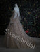 Elegant Off shoulder Sweetheart Side slit A-line Long Prom Dress,SW1972